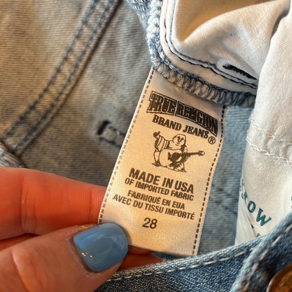 True Religion. 28. Audrey. Like new. - Picture 7 of 8